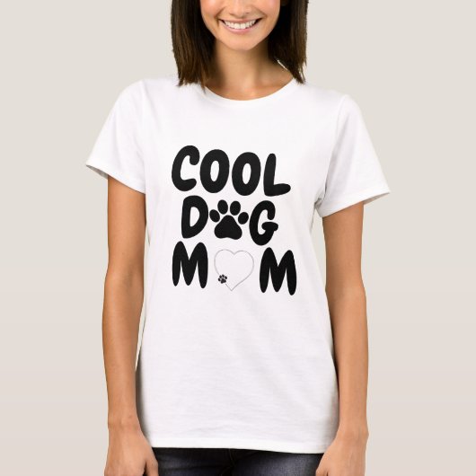 Cool Dog Mam T-shirt (Voorkant)