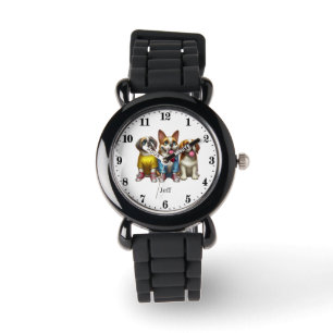 Cool Dog naam toevoegen Horloge