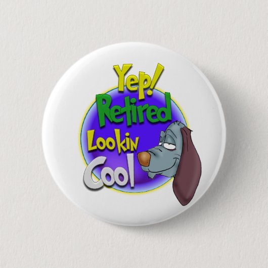 Cool Dog News.:-) Ronde Button 5,7 Cm (Voorkant)