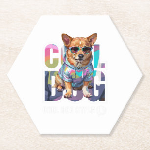Cool Dog Style Kartonnen Onderzetters