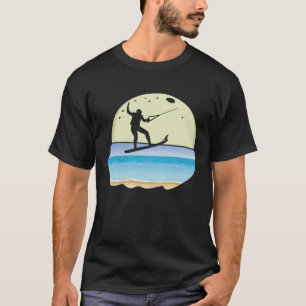 Cool Dog Wakeboarding Graphic voor Wakeboard T-shirt