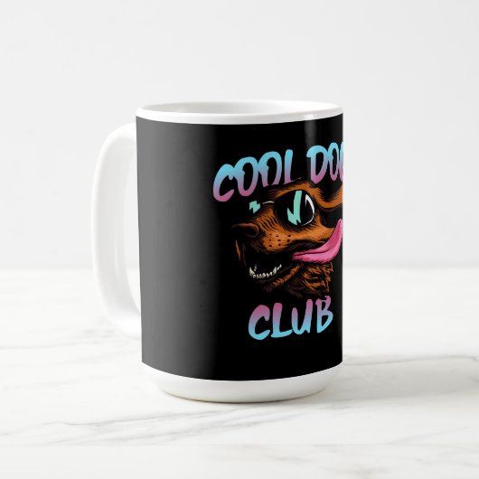 Cool Dogs Club Mok (Voorkant links)