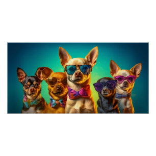 Cool Dogs Perfect Poster