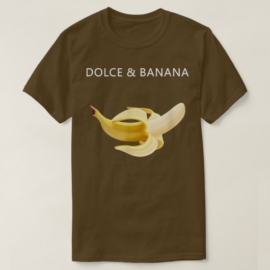 Cool Dolce en banaanpomp T-shirt (Design voorkant)