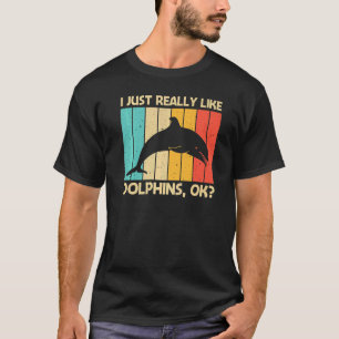 Cool Dolfijn Voor Mannen Vrouwen Dolfijnen Beluga T-shirt