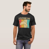 Cool Dolphin For Dad Men Ocean Animal Dolphin T-shirt (Voorkant volledig)