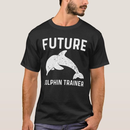 Cool Dolphin Gift for Men Women Bottlenose Dolphin T-shirt (Voorkant)