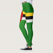 Cool Dominica Flag Mode Leggings (Links)