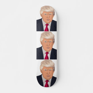 COOL DONALD TRUMP SKATEBOARD