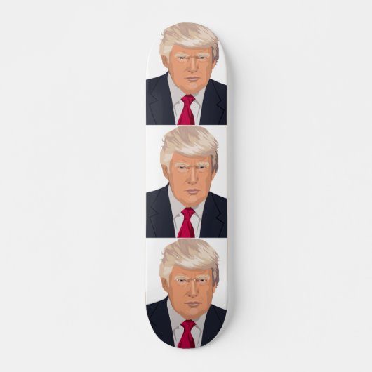 COOL DONALD TRUMP SKATEBOARD (Voorkant)