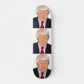 COOL DONALD TRUMP SKATEBOARD (Voorkant)