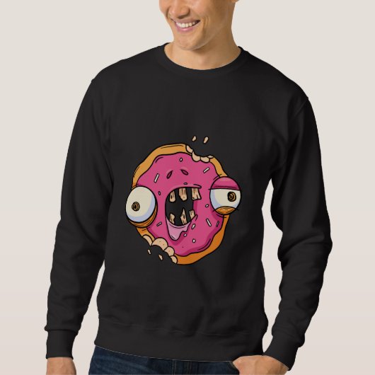 Cool Donut Zombie Trui (Voorkant)