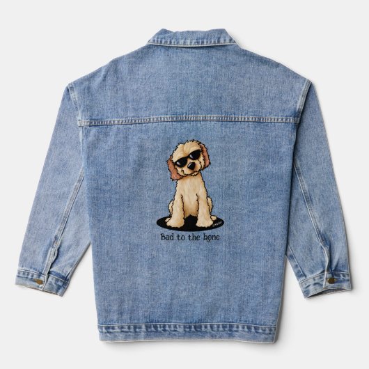 Cool Dood KiniArt Denim Jas Denim Jacket (Achterkant)