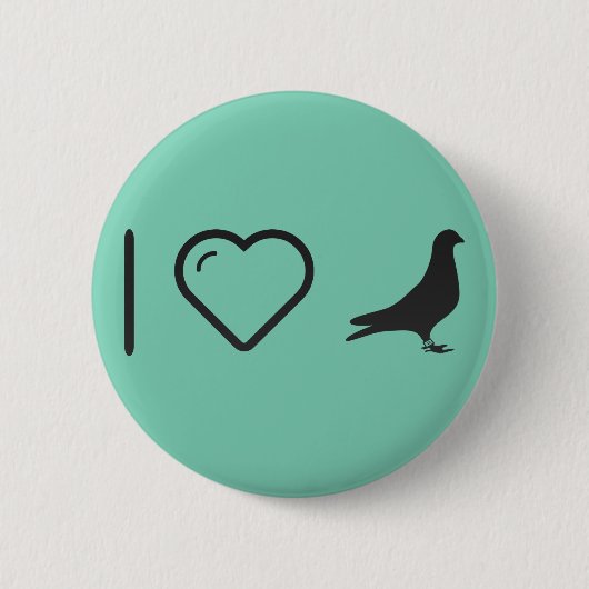 Cool Doves Ronde Button 5,7 Cm (Voorkant)