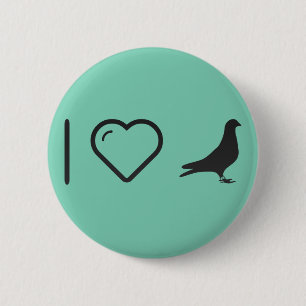 Cool Doves Ronde Button 5,7 Cm