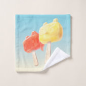Cool Down Mode On: Iron T & Bunny Girl Popsicles Bad Handdoek (Wasdoekje)