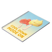 Cool Down Mode On: Iron T & Bunny Girl Popsicles Notitieboek (Linkerzijde)