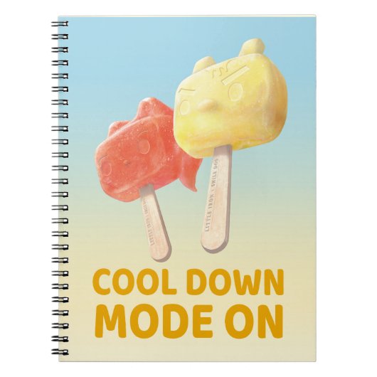 Cool Down Mode On: Iron T & Bunny Girl Popsicles Notitieboek (Voorkant)