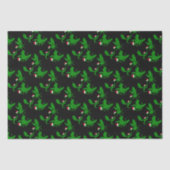 Cool Dragon Black Green Tissuepapier (Voorkant)