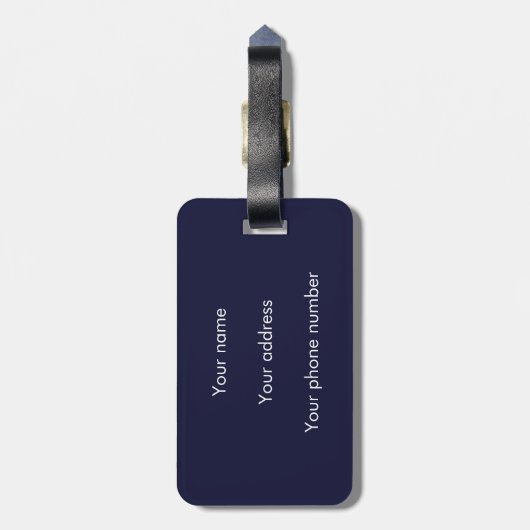 Cool Dragon Fantasy DND Roleplay Nerdy Bagagelabel (Achterkant verticaal)