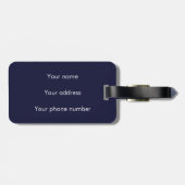 Cool Dragon Fantasy DND Roleplay Nerdy Bagagelabel (Achterkant horizontaal)