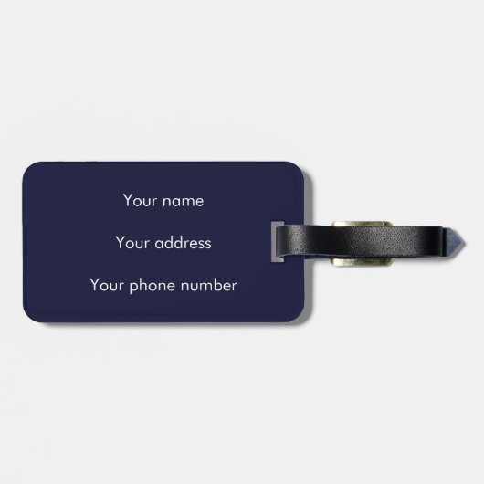 Cool Dragon Fantasy DND Roleplay Nerdy Bagagelabel (Achterkant horizontaal)