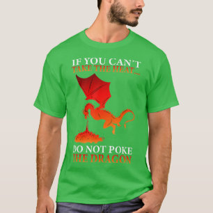 Cool Dragon FlameSpewing Flying Mythical Creature T-shirt