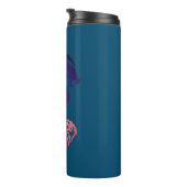 Cool Dragon Minimalistische Unieke Thermische Tumb Thermosbeker (Geroteerd rechts)