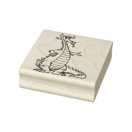 Cool Dragon Rubberstamp Rubberstempel
