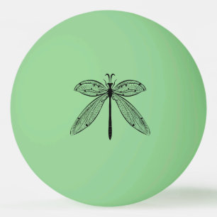 Cool Dragonfly Cottagcore Entomology Pingpongbal