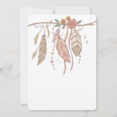 Cool Dreamcatcher verjaardag Boho verjaardag Kaart (Achterkant)