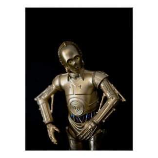 Cool Droid Speelgoed Fotografie Perfect Poster