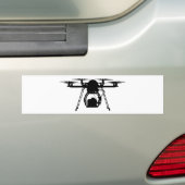 Cool Drone Bro Bumpersticker (Op auto)