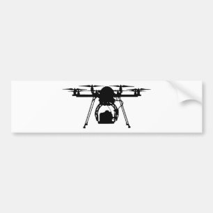 Cool Drone Bro Bumpersticker