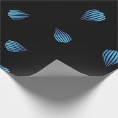 Cool Dropil Cryptocurrency Coin Sign Patroon Cadeaupapier (Hoek)