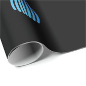 Cool Dropil Cryptocurrency Coin Sign Patroon Cadeaupapier (Rol Hoek)