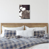 Cool Drum Kit Canvas Drummer Art Snare Cymbal (Insitu (Slaapkamer))