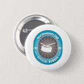 Cool Drummers Club Ronde Button 5,7 Cm (Voorkant /achterkant)