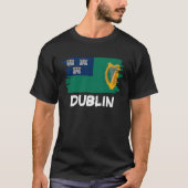 Cool Dublin Flag T-shirt (Voorkant)