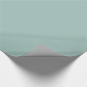 Cool Duck egg blue - voeg eigen tekst, afbeelding, Cadeaupapier (Hoek)