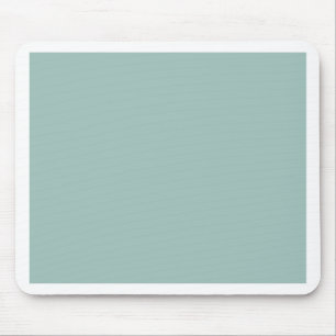 Cool Duck egg blue - voeg eigen tekst, afbeelding, Muismat