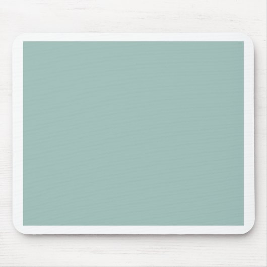 Cool Duck egg blue - voeg eigen tekst, afbeelding, Muismat (Voorkant)