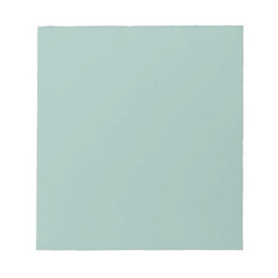 Cool Duck egg blue - voeg eigen tekst, afbeelding, Notitieblok