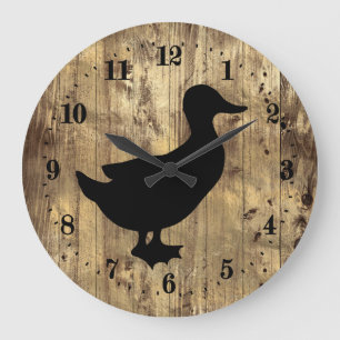 Cool duck lovers decor grote klok