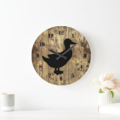 Cool duck lovers decor grote klok (Huis)