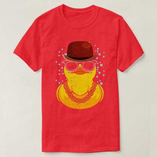 Cool Ducky-badkuiken voor badspeelgoed Eend Liefhe T-shirt (Design voorkant)
