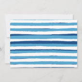 Cool Dude Pool Party Boy Foto Verjaardag Kaart (Achterkant)