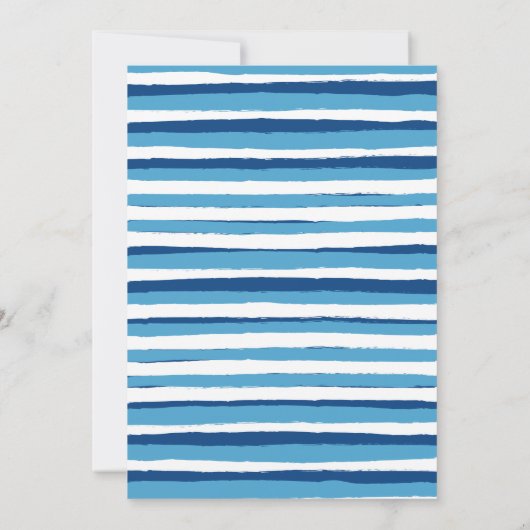 Cool Dude Pool Party Boy Verjaardag Kaart (Achterkant)