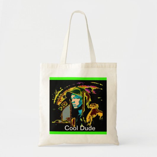 Cool Dude Shopping Tote Bag (Voorkant)