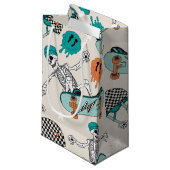 Cool Dude Skateboarden geschenktassen Klein Cadeauzakje (Voorkant Gekanteld)